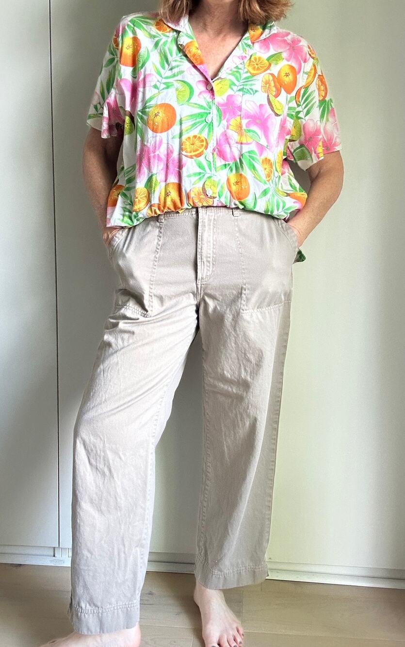Vintage 90s Khaki Workwear Uniform Look Pant Size Waist 29 Classic